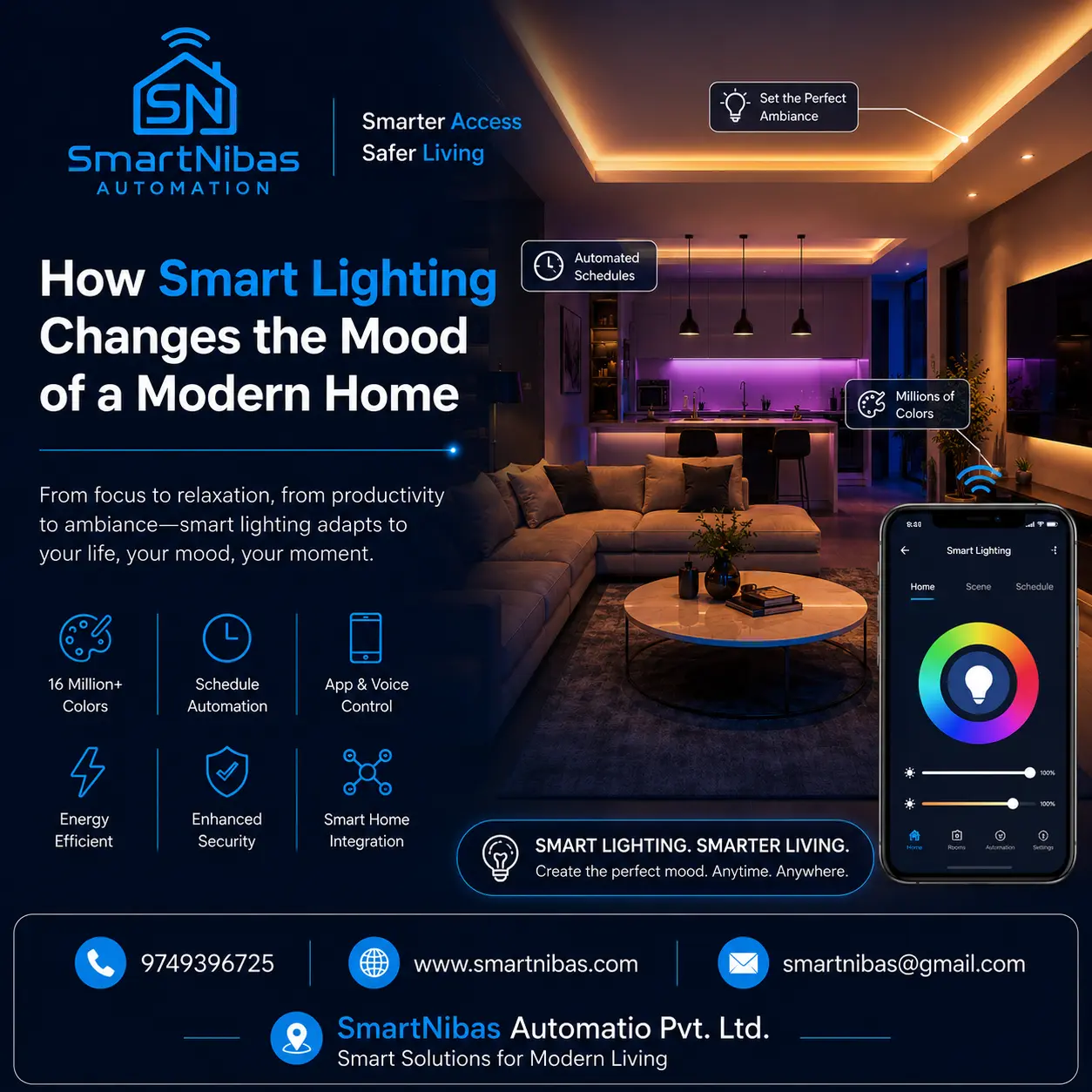 Smart home lighting