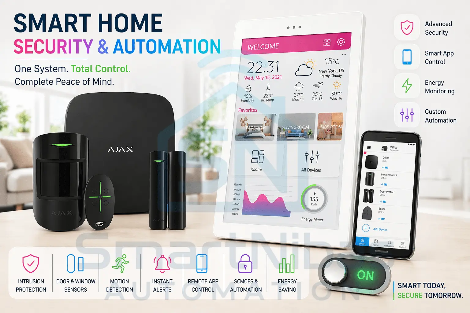 Smart automation installation