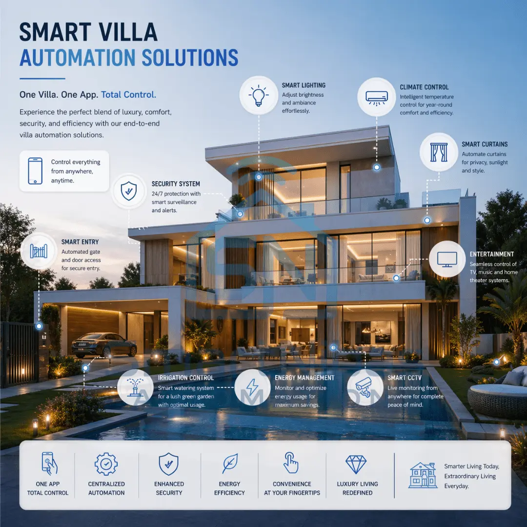 Luxury villa automation